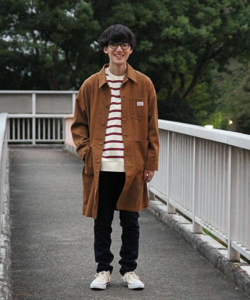 coen（コーエン）の「SMITH(スミス)別注ダックヒュージショップコート（ブルゾン・メンズ・ブラウン・MEDIUM/SMALL/LARGE）」の19枚目の写真