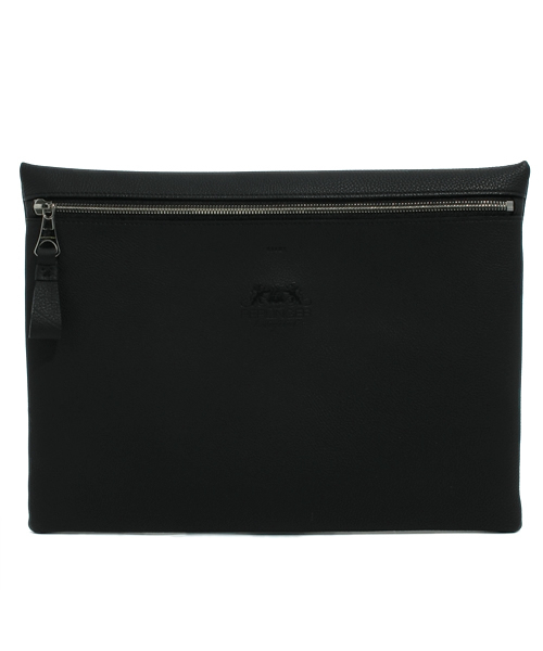 BEAMS(ビームス)の「○BEAMS / PERLINGERクラッチバッグ(クラッチバッグ・メンズ・ブラック/オレンジ・ONE SIZE)」の1枚目の写真