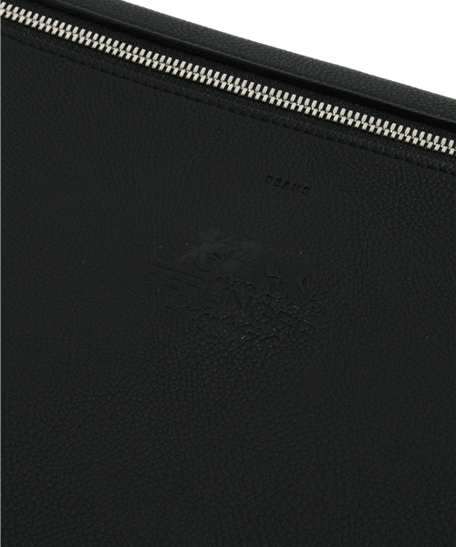 BEAMS(ビームス)の「○BEAMS / PERLINGERクラッチバッグ(クラッチバッグ・メンズ・ブラック/オレンジ・ONE SIZE)」の4枚目の写真
