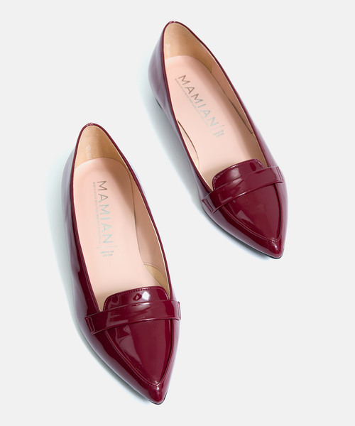 MAMIAN(マミアン)の「甲浅 ポインテッドトゥ ローファー(ローファー・レディース・ブラック系その他/シルバー系その他/レオパード/ブラック×ホワイト/ブラック/シルバー/ブラック系その他2/シルバー系その他2/シルバー系その他3/ボルドー/ブラック系その他3/ダークブラウン/ブラウン系その他/ブラック系その他4・22.5cm/23.0cm/23.5cm/24.0cm/24.5cm/25.0cm/25.5cm/21.5cm/22.0cm)」の10枚目の写真