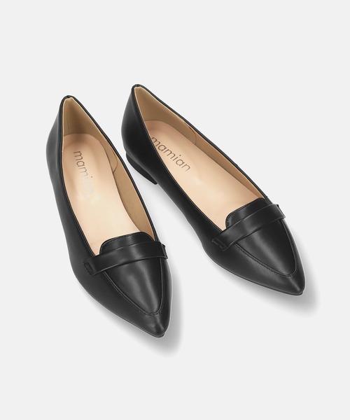 （新品）コールハーン マーリースキマーⅡ ブラック ポインテッドトゥ ローファー 新品）コールハーン マーリースキマーⅡ ブラック ポインテッド