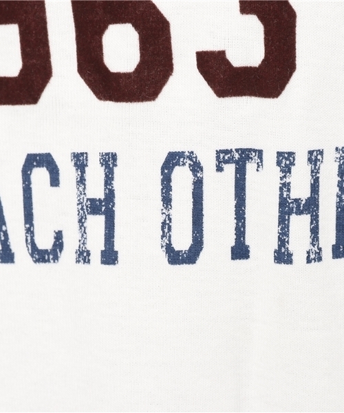 DOUBLE NAME（ダブルネーム）の「フライスロゴロンＴＥＥ（Tシャツ/カットソー・レディース・ブラック/オフホワイト/杢グレー・FREE）」の13枚目の写真