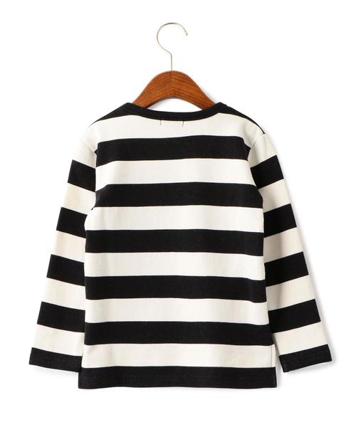 green label relaxing（グリーンレーベルリラクシング）の「モンスターポケット プルオーバー ロングスリーブ ◆（スウェット・キッズ・ブラック/ワインレッド・115/105/135/125/95）」の3枚目の写真