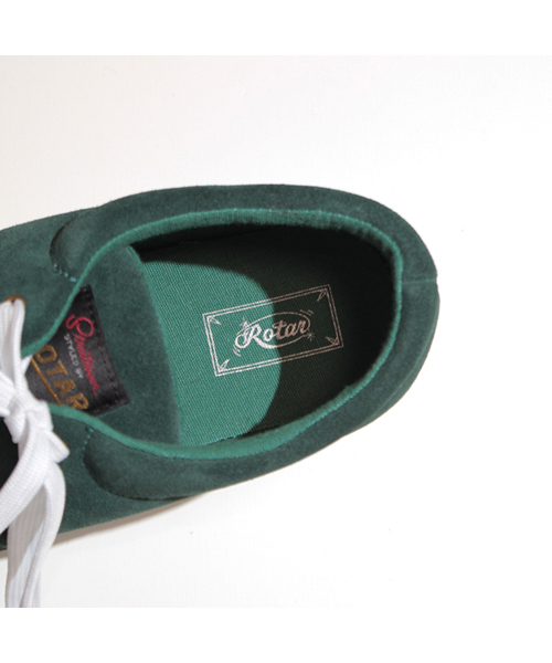 ROTAR（ローター）の「Ro Low cut sneaker / ローカット / スウェード / 刺繍（スニーカー・メンズ・ブラック/グリーン/キャメル/バーガンディー・SMALL/MEDIUM/LARGE/X-LARGE）」の11枚目の写真