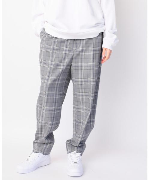 MONKEY TIME(モンキータイム)の「<monkey time> TW GLEN/PLD WIDE 1P PANTS/ワイドパンツ(その他パンツ・メンズ・グレー・LARGE/SMALL/MEDIUM)」の10枚目の写真