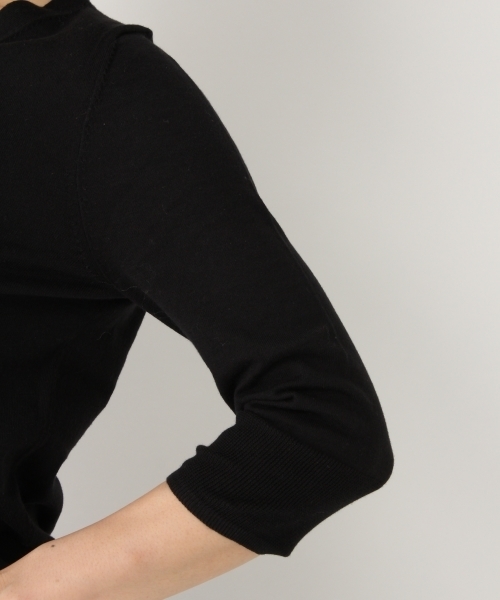 A part by（アパートバイ）の「洗える/16GシルクコンVPO8S 786254（ニット/セーター・レディース・ホワイト/ライトブルー/オレンジ/ブラック/ホワイト系その他・LARGE/MEDIUM）」の10枚目の写真