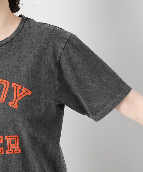 MIXTA（ミクスタ）の「【Mixta/ミクスタ】BODYTIGERクルーネック Tシャツ（Tシャツ/カットソー・レディース・ホワイト/チャコールグレー/ネイビー・FREE）」の13枚目の写真