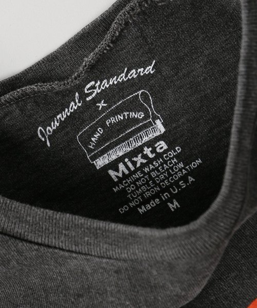 MIXTA（ミクスタ）の「【Mixta/ミクスタ】BODYTIGERクルーネック Tシャツ（Tシャツ/カットソー・レディース・ホワイト/チャコールグレー/ネイビー・FREE）」の5枚目の写真