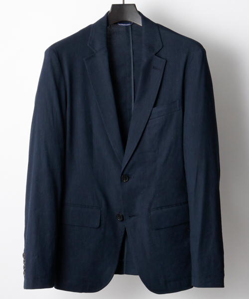 junhashimoto（ジュンハシモト）の「LINEN STRETCH LIGHT JACKET
