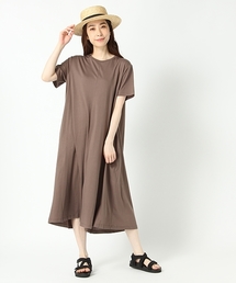 studio CLIP | スーピマカットフレアワンピース(ワンピース)