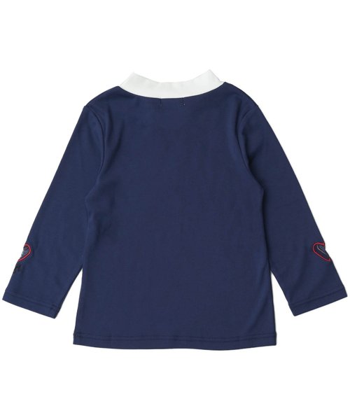 algy(アルジー)の「ボータイT 7分袖(Tシャツ/カットソー・キッズ・ネイビー/ピンク/オフホワイト・SMALL/MEDIUM/XX-SMALL/X-SMALL)」の8枚目の写真