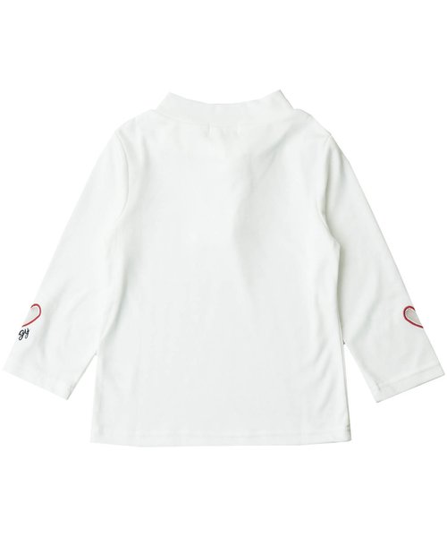 algy(アルジー)の「ボータイT 7分袖(Tシャツ/カットソー・キッズ・ネイビー/ピンク/オフホワイト・SMALL/MEDIUM/XX-SMALL/X-SMALL)」の7枚目の写真