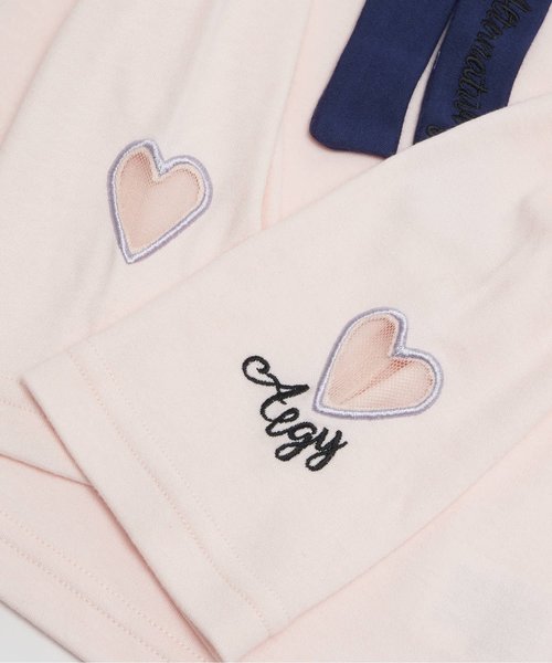 algy(アルジー)の「ボータイT 7分袖(Tシャツ/カットソー・キッズ・ネイビー/ピンク/オフホワイト・SMALL/MEDIUM/XX-SMALL/X-SMALL)」の10枚目の写真