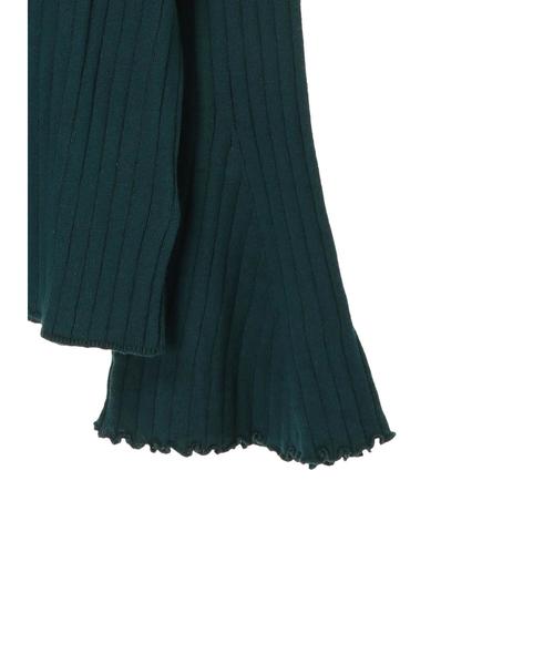 earth music&ecology（アースミュージックアンドエコロジー）の「・シアーパネルニットプルオーバー　＊（ニット/セーター・レディース・ライトグレー/ブラック/アイボリー/マスタード/ブルーグリーン/ピンク系その他2・S/M）」の12枚目の写真