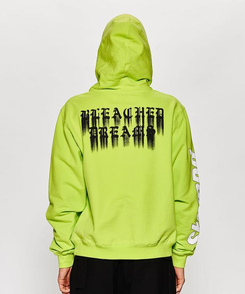 STAMPD(スタンプド)の「<STAMPD> KMS HOODIE/パーカー(パーカー・メンズ・ライム・MEDIUM/LARGE)」の1枚目の写真