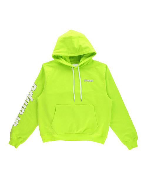 STAMPD(スタンプド)の「<STAMPD> KMS HOODIE/パーカー(パーカー・メンズ・ライム・MEDIUM/LARGE)」の2枚目の写真