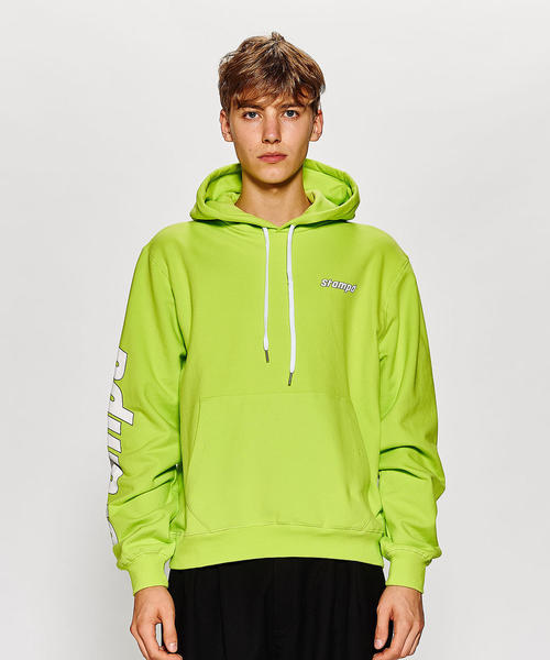 STAMPD(スタンプド)の「<STAMPD> KMS HOODIE/パーカー(パーカー・メンズ・ライム・MEDIUM/LARGE)」の7枚目の写真