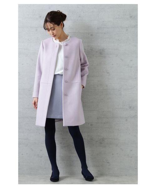 NATURAL BEAUTY BASIC（ナチュラルビューティーベーシック）の「【雑誌掲載】ウールビーバースカート（スカート・レディース・ピンク/ブルー/ベージュ系その他・SMALL/MEDIUM/X-SMALL）」の17枚目の写真