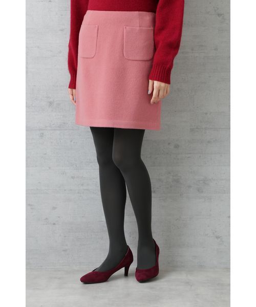 NATURAL BEAUTY BASIC（ナチュラルビューティーベーシック）の「【雑誌掲載】ウールビーバースカート（スカート・レディース・ピンク/ブルー/ベージュ系その他・SMALL/MEDIUM/X-SMALL）」の22枚目の写真