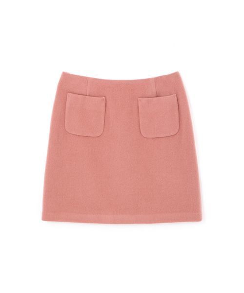 NATURAL BEAUTY BASIC（ナチュラルビューティーベーシック）の「【雑誌掲載】ウールビーバースカート（スカート・レディース・ピンク/ブルー/ベージュ系その他・SMALL/MEDIUM/X-SMALL）」の10枚目の写真