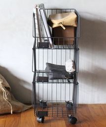 a.depeche(AfyV)basket shelf 3set BK / LX^[toXPbgVFt3_Zbg / ubN / Lb`S[([ObY)