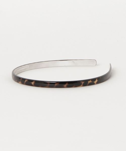 Fun & Daily（ファンアンドデイリー）の「F&D : ナローレオパードカチューシャ（カチューシャ・レディース・ブラック/ベージュ/ブラウン/グレー・FREE）」の5枚目の写真