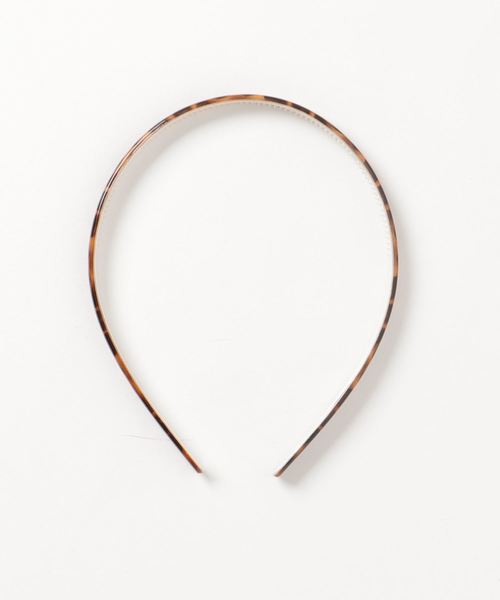 Fun & Daily（ファンアンドデイリー）の「F&D : ナローレオパードカチューシャ（カチューシャ・レディース・ブラック/ベージュ/ブラウン/グレー・FREE）」の9枚目の写真