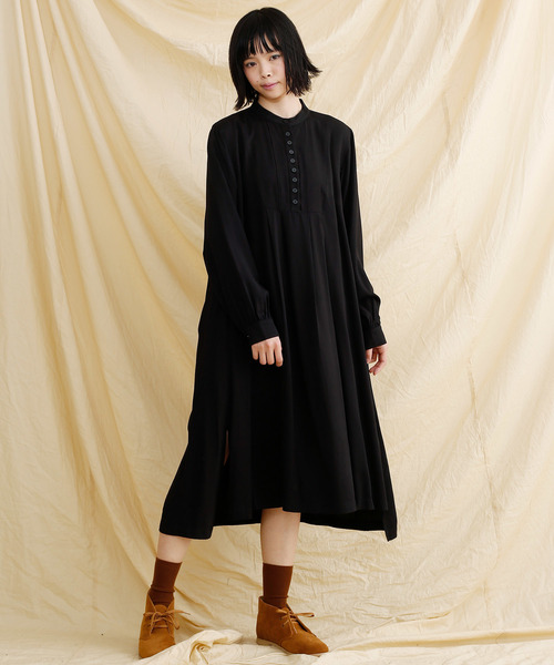 ヴィンテージライクコットンワンピース2749 ワンピース ワンピース Merlot ワンピース Ikyu メルローイキュウ のファッション