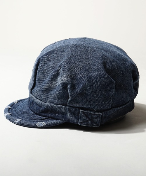 FUNALIVE（ファンアライブ）の「ピグメント染めキャスケット（キャスケット・メンズ・ブラック/ネイビー/ブラウン/ブラック系その他/オリーブドラブ/ダークネイビー・FREE）」の10枚目の写真