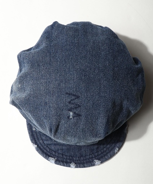 FUNALIVE（ファンアライブ）の「ピグメント染めキャスケット（キャスケット・メンズ・ブラック/ネイビー/ブラウン/ブラック系その他/オリーブドラブ/ダークネイビー・FREE）」の12枚目の写真