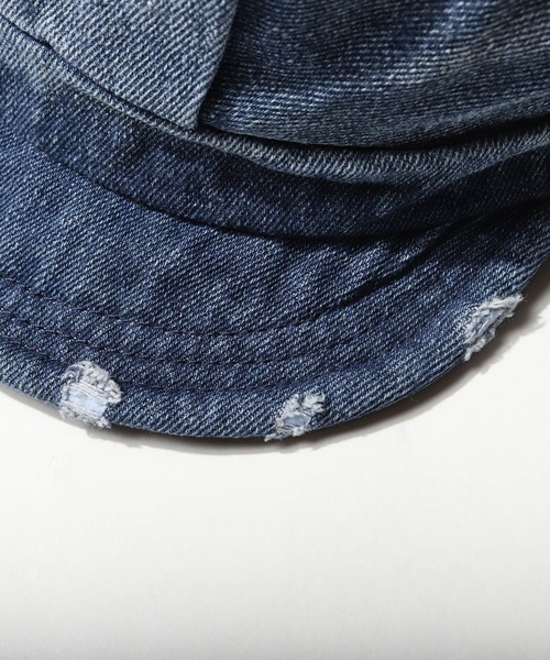 FUNALIVE（ファンアライブ）の「ピグメント染めキャスケット（キャスケット・メンズ・ブラック/ネイビー/ブラウン/ブラック系その他/オリーブドラブ/ダークネイビー・FREE）」の13枚目の写真