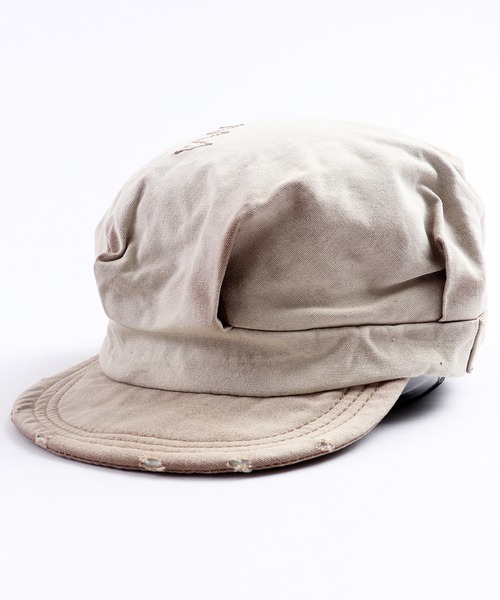 FUNALIVE（ファンアライブ）の「ピグメント染めキャスケット（キャスケット・メンズ・ブラック/ネイビー/ブラウン/ブラック系その他/オリーブドラブ/ダークネイビー・FREE）」の14枚目の写真