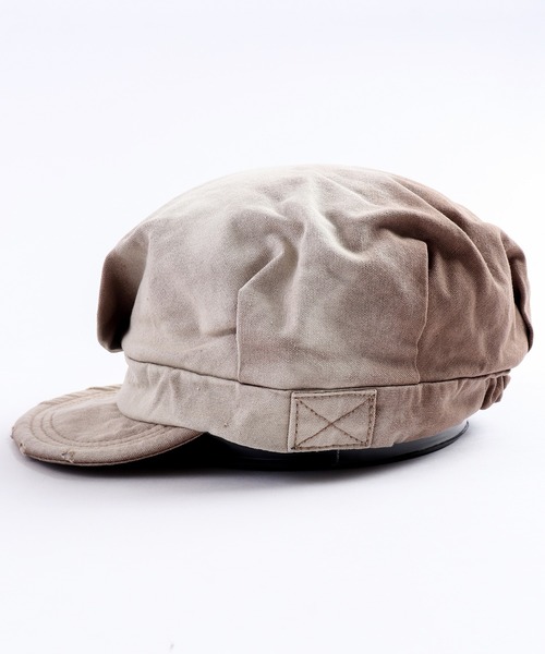 FUNALIVE（ファンアライブ）の「ピグメント染めキャスケット（キャスケット・メンズ・ブラック/ネイビー/ブラウン/ブラック系その他/オリーブドラブ/ダークネイビー・FREE）」の15枚目の写真