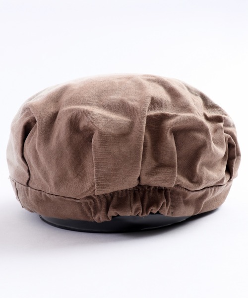 FUNALIVE（ファンアライブ）の「ピグメント染めキャスケット（キャスケット・メンズ・ブラック/ネイビー/ブラウン/ブラック系その他/オリーブドラブ/ダークネイビー・FREE）」の16枚目の写真