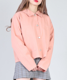 DING | DING/ステッチジャケット(カバーオール)