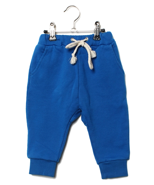 green label relaxing（グリーンレーベルリラクシング）の「【BABY】ウラケ リブツキ マリンパンツ ◆（その他ベビー用品・キッズ・グレー/コバルトブルー・85cm/75cm）」の2枚目の写真