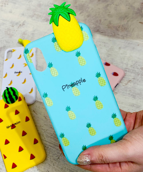 C U L 立体 イチゴ バナナ スイカ パイナップル フルーツ アイフォンケース Iphoneカバー Ipc270 スマホケース カバー C U L シーユーエル のファッション通販 Zozotown