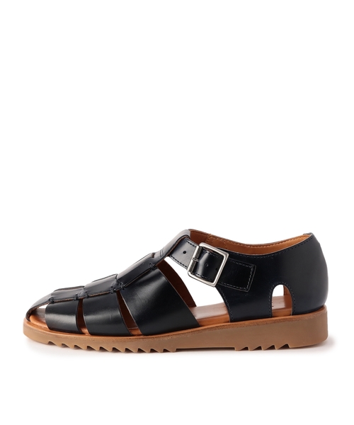 Paraboot(パラブーツ)の「PARABOOT / "PACIFIC" グルカサンダル(サンダル・メンズ・ブラック/ホワイト/ネイビー/ブラウン・41/40/39/42)」の4枚目の写真