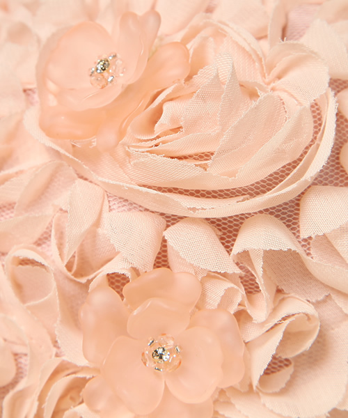 【極美品】TOCCA ✨かごバッグ　フラワー　パール　ハンドバッグ 花 ピンク 極美品】TOCCA ✨かごバッグ フラワー パール ハンドバッグ 花