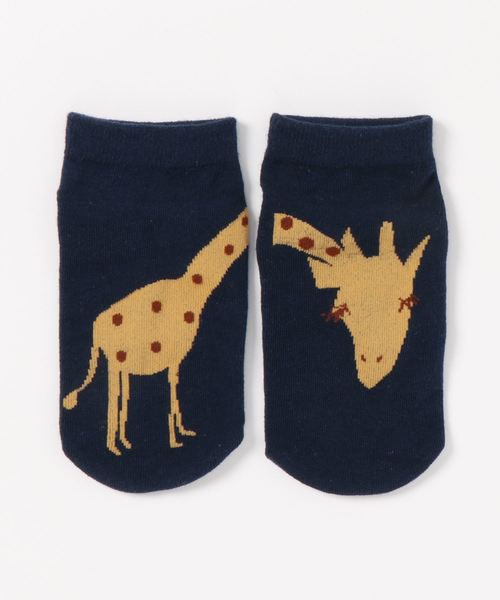 SESTO（セスト）の「gu19ss/KID'S WPOPスニーカー丈ソックス（ソックス/靴下・キッズ・レッド/イエロー/グリーン/ライトブルー/ブルー/ネイビー・16-18cm）」の3枚目の写真