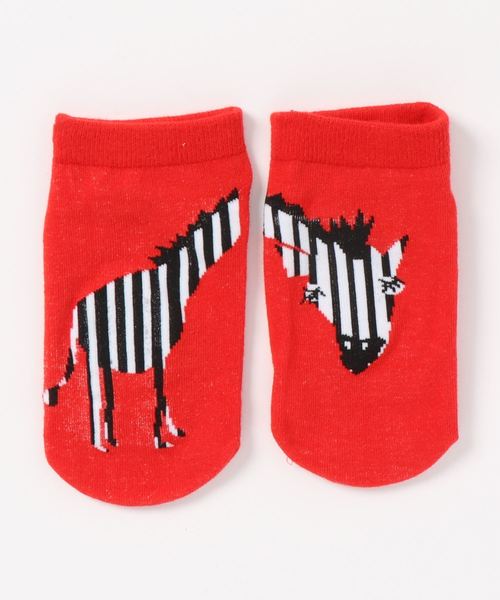 SESTO（セスト）の「gu19ss/KID'S WPOPスニーカー丈ソックス（ソックス/靴下・キッズ・レッド/イエロー/グリーン/ライトブルー/ブルー/ネイビー・16-18cm）」の6枚目の写真