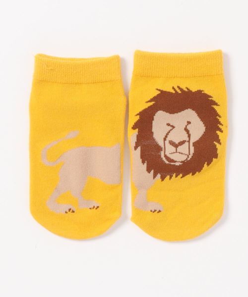 SESTO（セスト）の「gu19ss/KID'S WPOPスニーカー丈ソックス（ソックス/靴下・キッズ・レッド/イエロー/グリーン/ライトブルー/ブルー/ネイビー・16-18cm）」の5枚目の写真