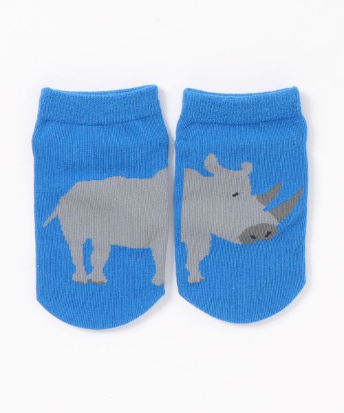 SESTO（セスト）の「gu19ss/KID'S WPOPスニーカー丈ソックス（ソックス/靴下・キッズ・レッド/イエロー/グリーン/ライトブルー/ブルー/ネイビー・16-18cm）」の4枚目の写真