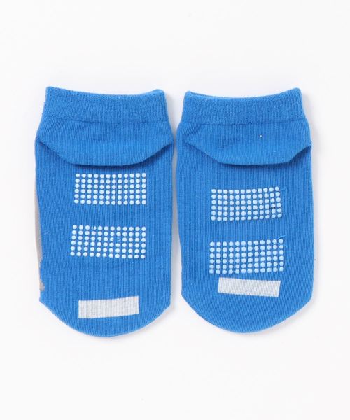 SESTO（セスト）の「gu19ss/KID'S WPOPスニーカー丈ソックス（ソックス/靴下・キッズ・レッド/イエロー/グリーン/ライトブルー/ブルー/ネイビー・16-18cm）」の7枚目の写真