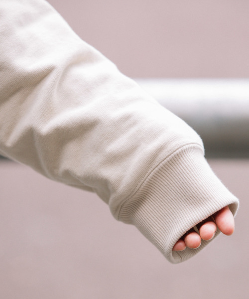 Munich（ミューニック）の「裏毛×ニットリブ　タートルネックスウェットプルオーバー（スウェット・レディース・ブラック/キャメル/ライトベージュ・FREE）」の19枚目の写真