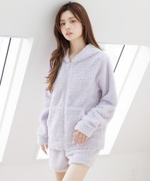 Dita（ディータ）の「ふわふわマシュマロシャギールームウェア(パーカー&ショートパンツset)（ルームウェア/パジャマ）」