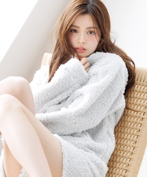 Dita（ディータ）の「ふわふわマシュマロシャギールームウェア(パーカー&ショートパンツset)（ルームウェア/パジャマ）」