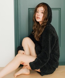 Dita（ディータ）の「ふわふわマシュマロシャギールームウェア(パーカー&ショートパンツset)（ルームウェア/パジャマ）」