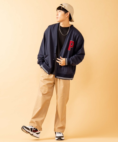 WEGO（ウィゴー）の「∴WEGO/PERSON’S別注ワッペンカーディガン（カーディガン/ボレロ・メンズ・ネイビー/ダークグリーン・MEDIUM/LARGE）」の11枚目の写真