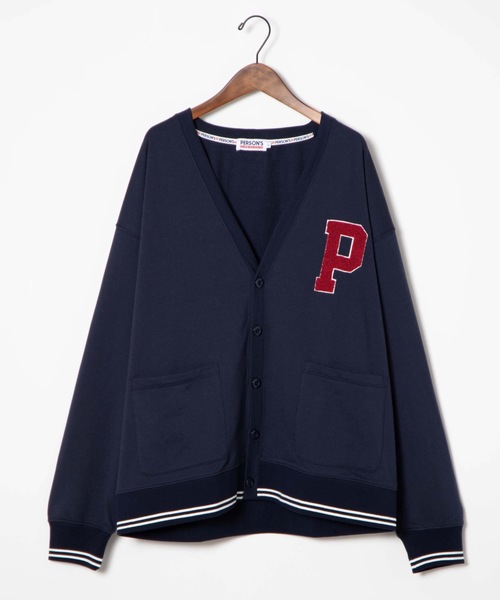 WEGO（ウィゴー）の「∴WEGO/PERSON’S別注ワッペンカーディガン（カーディガン/ボレロ・メンズ・ネイビー/ダークグリーン・MEDIUM/LARGE）」の12枚目の写真